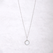 画像をギャラリービューアに読み込む, K18WGアコヤベビーパールペンダントネックレス(4.0㎜)