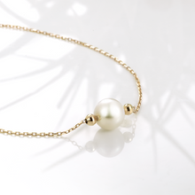 画像をギャラリービューアに読み込む, K18アコヤ本真珠ブレスレット(7.5㎜)