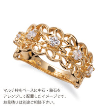 画像をギャラリービューアに読み込む, PT900マルチ石リング枠/12A-0075