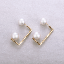 画像をギャラリービューアに読み込む, K18アコヤ本真珠ピアス(7.5㎜~8.0㎜)