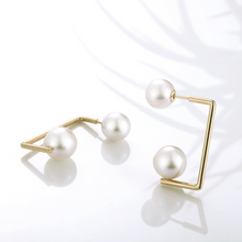 画像をギャラリービューアに読み込む, K18アコヤ本真珠ピアス(7.5㎜~8.0㎜)