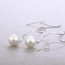 画像をギャラリービューアに読み込む, K18アコヤ本真珠ピアス(8.0㎜)