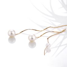 画像をギャラリービューアに読み込む, K18アコヤ本真珠ピアス(8.0㎜)