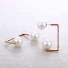 画像をギャラリービューアに読み込む, K18アコヤ本真珠ピアス(7.5㎜~8.0㎜)