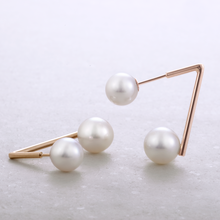 画像をギャラリービューアに読み込む, K18アコヤ本真珠ピアス(7.5㎜~8.0㎜)