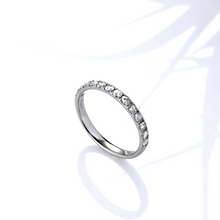 画像をギャラリービューアに読み込む, PT900ダイヤモンドリング(ローズカット)0.3ct