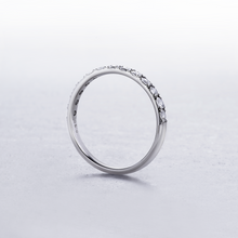 画像をギャラリービューアに読み込む, PT900ダイヤモンドリング(ローズカット)0.3ct