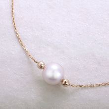 画像をギャラリービューアに読み込む, K18アコヤ本真珠ブレスレット(7.5㎜)