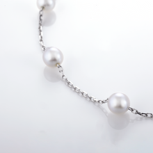 画像をギャラリービューアに読み込む, K18WGアコヤ本真珠ブレスレット(3.0㎜)