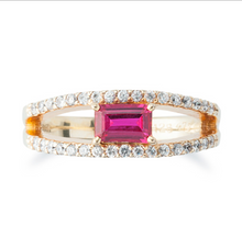 画像をギャラリービューアに読み込む, K18マルチ石リング枠/12B-0470
