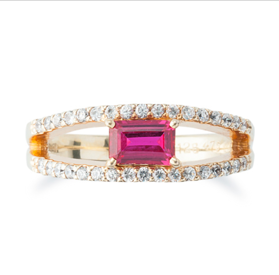 K18マルチ石リング枠/12B-0470